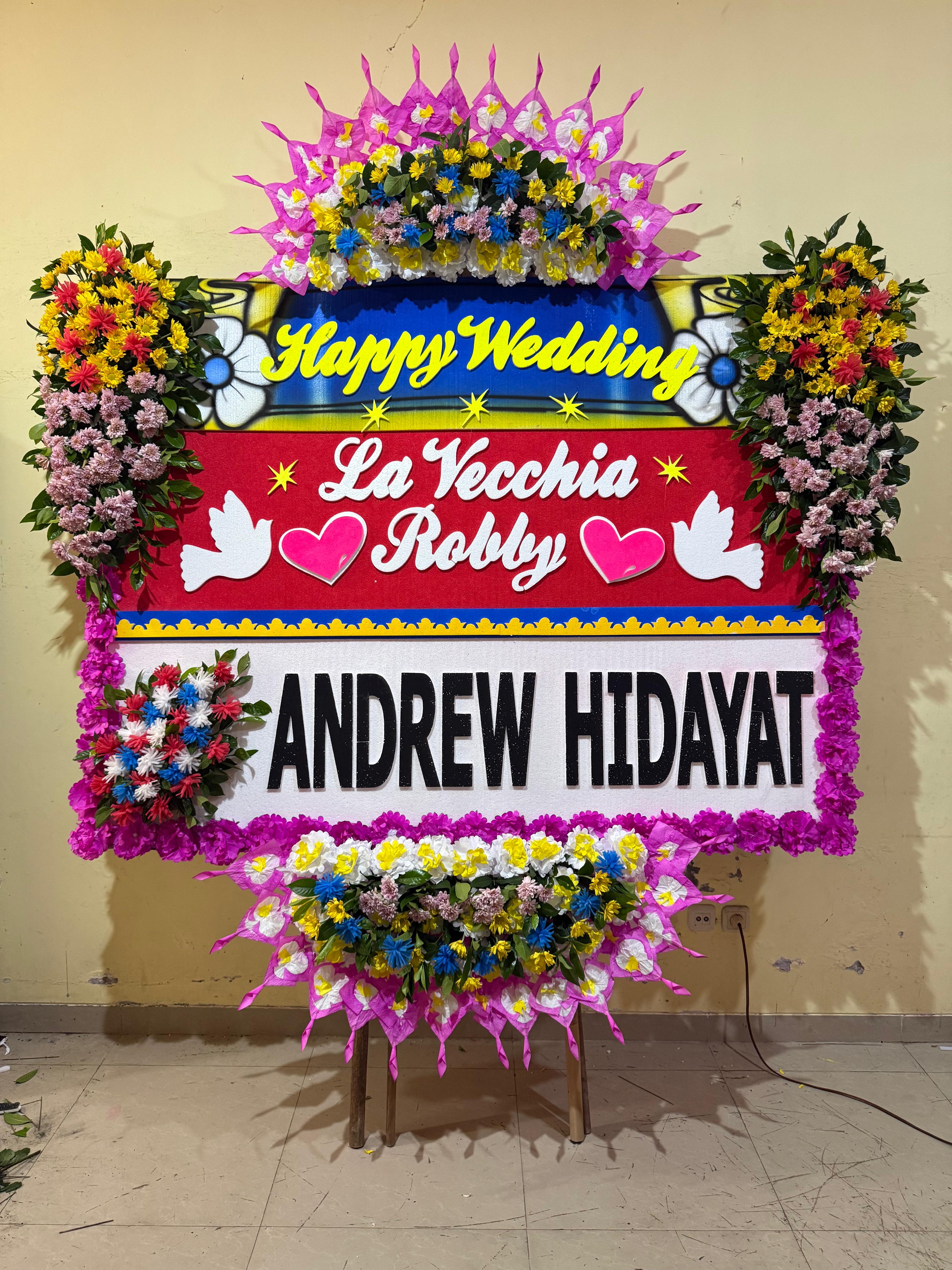 Bunga Papan Duka Cita 